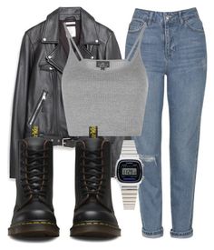 Black Polyvore Outfits, Polyvore Outfits Fall, Dr Martens Outfit, Clueless Outfits, Tomboy Style Outfits, Looks Black, Tomboy Fashion, Look Vintage, Edgy Outfits