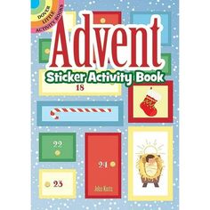 Dover Activity Books Default Advent Sticker Activity Book Advent Calendar Activity, Advent Calendar Activities, Sticker Activity, Calendar Activities, Days To Christmas, Meaning Of Christmas, True Meaning Of Christmas, Activity Books, The Hope