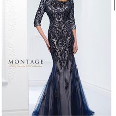 Previously Listed For Sale! Unfortunately Was Not Active On App To Actually Sell. Dress Still Available! Worn Once, Gorgeous Dress For Mother Of Bride/Groom. Dress For Mother Of Bride, Dress For Mother, Mother Of Bride, Mon Cheri, Silver Heels, Stunning Dresses, Gorgeous Dresses, Bride Groom, Blue And Silver