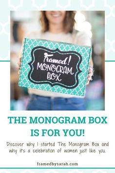 the monogram box is for you