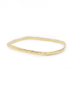 Nothing comes close to the low-key luxe weathered bangle from our signature collection. This will be the bangle you never take off, each one is individually hand textured so no two will be exactly the same! Stack with others to create your own curated look or wear alone for that hint of luxe on your wrist. Details:- 1 gold vermeil bracelet- 2.5 inch diameter - Finish: polished (can be matte satin upon request) Individually handcrafted just for you in Lacee’s beach side studio in Long Beach Calif Sculpted Jewelry, Hammered Bangles, Gold Promise Rings, Gold Color Ring, Beach Side, Diamond Promise Rings, Hammered Gold, Matte Satin, Hammered Silver