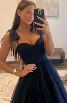 Tulle Evening Dress, Wedding Dresses With Straps, Evening Dress Floor Length, Prom Dresses For Sale, Blue Tulle, Tulle Ball Gown, Lace Homecoming Dresses, Custom Size Dresses, A Line Prom Dresses