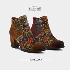 Complete your outfit with another beauty from L'Artiste! Shop Now: https://bit.ly/2OZ52v4 🍁 Womens Leather Booties, L'artiste By Spring Step, Estilo Hippie, Spring Boots, Spring Step Shoes, Women's Ankle Boots, Rounded Toe Boots, Block Heel Boots, Womens Ankle Boots