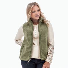 With the Stratus Vest, you might actually look forward to cloudy, chilly days. This eco-conscious layer offers warmth, style, and comfort all wrapped in a decadent 100% recycled polyester faux shearling fleece. While it may be love at first sight, the details of this vest will make you fall head over heels. This curly-piled fleece is matched with a mesh backer that serves two important functions: breathability and a smooth texture that makes sliding on over even the fluffiest sweaters a breeze. Fluffy Sweater, Be Love, Shipt Shopper, Head Over Heels, Love At First, Eco Conscious, Love At First Sight, Smooth Texture, Fitness Fashion