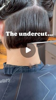 Ray Hornback Bob Haircutting Education on Instagram: "My fave way to create a bob haircut that will look good for 8-10 weeks. Creating this shorter section under the occipital bone gives more room for the hair above to move and lay into the neck. It’s also easier for the client at home and helps the haircut keep its shape longer. If you’re wanting improve your haircutting abilities so you can bring more demand for your skills then my online education is what you need! Comment “Skills” if you’re interested in learning more from me. I used my @arcscissors Paragon II to create this stunning haircut. The best scissors for any artist! 💥Use code RAY15 to get a discount on any scissor #arcpartner #arcscissors #madeinjapan @behindthechair_com @oneshothairawards #btconeshot2024_cutvideo" Extreme Stacked Bob Haircut, Stack Bob Haircut, High Stacked Bob Haircut Back View, Back Of Stacked Bob Haircut, Long Pixie Bob With Undercut, Neck Haircut For Women, Bob Hair Back View, Bob Hair For Thick Hair, Bob Behind Ears