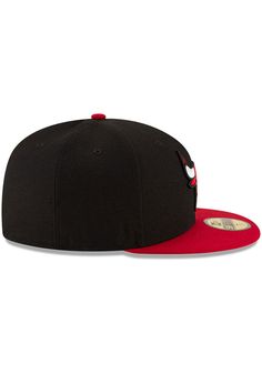 This Chicago Bulls Black Fitted Hat features a front embroidered team logo. You'll be ready to show your Bulls pride with this Cap! Go Bulls! New Era Basic 59FIFTY, Front team embroidered logo, Six panel design with eyelets, Inner fabric sweatband, Fitted sizing, Polyester material, Polyester, Wipe clean with cloth or cleaning kit, 4 Sporty Flat Brim Fitted Hat For Fans, Black Flat Bill Fitted Hat For Sports Events, Black Fitted Hat With Flat Brim For Sports Events, Black Fitted Hat With Flat Brim For Sports, Black Flat Brim Fitted Hat For Sports Events, Black Flat Brim Fitted Hat For Sports, Casual Brimmed Fitted Hat For Baseball Season, Black Flat Brim Baseball Cap For Sports Events, Sporty Hat With Flat Brim For Fan Merchandise