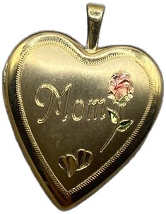 Gold Locket Necklace For Mother's Day, Gold Locket Necklace For Mother's Day With Hallmark, Mother's Day Locket Necklace With Charms, Gold Locket Necklace With Hallmark For Mother's Day, Gold Locket Necklace For Mom On Valentine's Day, Vintage Heart Locket, Choker Gold, Mom Necklace, Vintage Heart