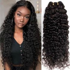 Deep Wave Bundles, Aliexpress Hair, Brazilian Hair Bundles, Mega Hair, Remy Hair Weave, Hair Shedding, Weft Hair Extensions, Malaysian Hair, Deep Curly