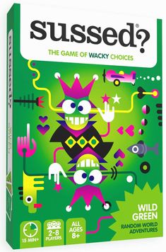 a board game called sussed? the game of wacky choices