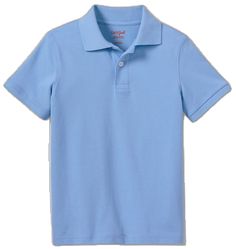 Fitted Light Blue Short Sleeve Polo Shirt, Fitted Light Blue Polo Shirt, Fitted Light Blue Polo Shirt With Polo Collar, Light Blue Fitted Polo Shirt With Polo Collar, Polo Design, Uniform Pants, Dry Well, Uniform Shirts, Comfy Shorts