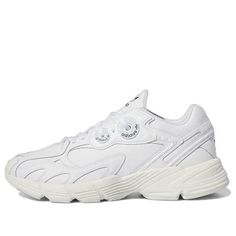 (WMNS) adidas originals Astir 'Triple White' IE9887 - KICKS CREW Adidas Astir, Drip Pattern, Running Silhouette, Y2k Era, The 2000s, Everyday Activities, Dream Shoes, Stylish Sneakers, Adidas Women