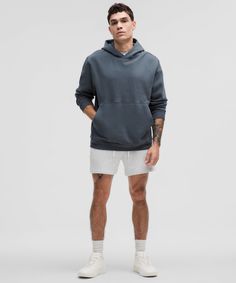 A Reimagined Classic. These Fleece Shorts Put Softness First, So You Can Bring Comfort Wherever You Go. Designed For Casual. Streamlined Fit That Gives Glutes And Thighs Breathing Room. Zippered Hand Pockets. Zippered Back Pocket. Waistband Drawcord Can Be Worn Inside Or Out. | Steady State Classic-Fit Short 5" Athleisure Inspo, Star Locket, Black Luggage, Breathing Room, Shorts Lululemon, Sandy Liang, Lululemon Men, Cable Stitch, Lululemon Shorts