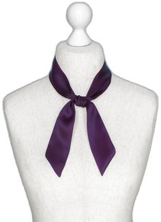 Elegant Purple Neckwear For Black Tie Event, Formal Purple Silk Scarf, Formal Purple Silk Scarves, Purple Silk Scarves For Formal Occasions, Elegant Purple Scarf For Gift, Bow Scarf, Silk Neck Scarf, Silk Bow Ties, Cool Ties