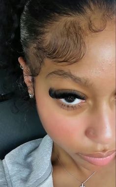 Natural Fake Eyelashes, Lash Extensions Styles, Perfect Eyelashes, How To Grow Natural Hair, Braided Cornrow Hairstyles, Cornrow Hairstyles, Sleek Ponytail, Favorite Hairstyles