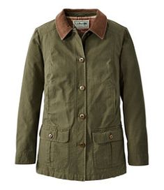 #LLBean: Women's Adirondack Barn Coat, Flannel-Lined Rugged Fall Outerwear With Buttons, Classic Long Sleeve Utility Jacket For Hunting, Cotton Hunting Jacket With Button Closure, Fall Hunting Outerwear With Patch Pockets, Casual Fall Sport Coat For Hunting, Casual Sport Coat For Hunting In Fall, Classic Fall Outerwear For Hunting, Casual Utility Jacket For Hunting In Fall, Utility Outerwear For Hunting In Fall