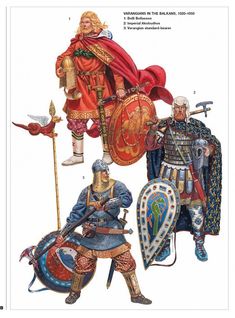 Byzantine Army, Warriors Illustration, Eastern Roman, Empire Romain