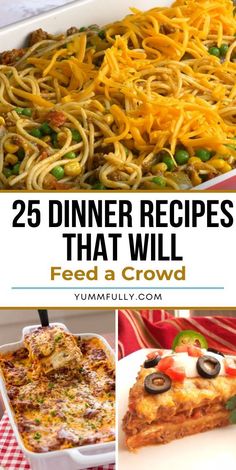 the 25 dinner recipes that will feed a crowd