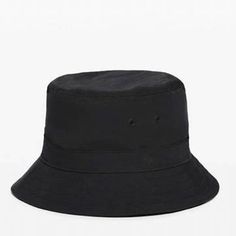 Whether There’s A Chill In The Air Or An Oncoming Heat Wave, This Water Repellent Hat Keeps You Covered So You Can Get Outside. Lightweight Black Bucket Hat For Outdoor, Black Lightweight Bucket Hat For Outdoor, Black Lightweight Bucket Hat For Outdoors, Casual Adjustable Black Bucket Hat, Casual Black Adjustable Bucket Hat, Black Lightweight Bucket Hat For Summer, Casual Adjustable Fit Bucket Hat With Flat Brim, Black Wide Brim Sun Hat For Sports, Casual Bucket Hat With Adjustable Fit And Flat Brim