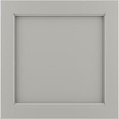 an empty gray frame on a white background