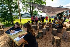 Kids Garden Play Area, Nature School, Outdoor Play Area