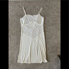 Size Small. This Is Beautifully Made And Lovely. Perfect For Your Wedding Night Or For Honeymoon. Or Just Wear It Throughout The Year. Comfortable, Pretty, Very Nice Accents And Beautiful Lace. New Without Tags. Delicate Fitted Summer Sleepwear, Elegant White Chemise For Night, Elegant White Chemise For Daywear, Elegant White Daywear Chemise, Elegant White Camisole Sleepwear, Fitted White Sleepwear, White Fitted Sleepwear, Fitted Night Chemise With Delicate Lace, Fitted Lace Patchwork Sleepwear For Wedding Night