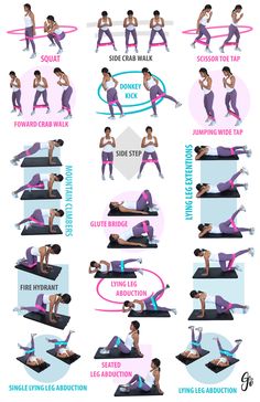 a poster showing how to do an exercise