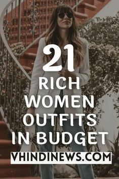 Old Money Womens Style, How To Look Rich And Classy On A Budget, How To Look Rich And Classy, Look Rich On A Budget, Rich Women Outfits, Money Clothing, Outfit Ideas For Fall, Old Money Outfit, Look Rich