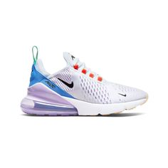 ITEM: Nike Women's Air Max 270 COLOR: Lavender Blue/White Style Number: DX2351-100 CONDITION: BRAND NEW WITH BOX ALL OF OUR PRODUCTS ARE 100% GUARANTEED AUTHENTIC. We have been a top-rated eBay seller since 2004. Feel Free to view our feedback and eBay store if you have any questions about our authenticity. USA Shipping Same-day shipping if ordered before 4 PM Eastern Time Shipments are made Monday through Saturday. All orders after 4 PM Eastern time will be shipped the following day. All orders are shipped double-boxed. We ship USPS Priority. International Shipping All international orders are shipped using Standard International Shipping (USPS). Flat rate of $49.00 worldwide. Expedited Shipping is also available. Please note that all extra costs dealing with tax and/or import duties are Womens Nike Air Max 270, Nike Air Max 270 White, Nike 270, White Lilac, Nike Air Shoes, Shoes Sneakers Nike, Cute Nike Shoes, Nike Accessories, Sport Shoes Women