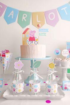 Digital Files | Instant Download | PEPPA PIG Birthday Bundle, Printable Peppa Pig Birthday Party, Peppa Pig Birthday Decor Peppa Pig Cupcake Topper, Bolo Da Peppa Pig, Peppa Pig Party Decorations, Peppa Pig Cupcakes, Greta Gris, Pig Cupcakes