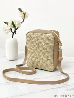 BagForLove - Compact Straw Bag with Stylish Metal Embellishments Product Description Color Apricot Magnetic No Type Square Bag Bag Size Mini Strap Type Adjustable Pattern Type Plain Closure Type Zipper Style Vacation Material PP Size Chart INCH CM Strap Length Bag Length Bag Width Bag Height 47.2 inch 7.9 inch 6.3 inch 3.1 inch Strap Length Bag Length Bag Width Bag Height 120 cm 20 cm 16 cm 8 cm Details Pictures Similar Products h2 { text-align: center; } /* æ¢è¡ */ li{ white-space: normal; word-break: break-all; word-wrap: break-word; } .red-box { width: 100%; display: flex; flex-direction: row; flex-wrap: wrap; justify-content: center; } .red-box > div { width: 190px; height: 250px; margin: 10px; } .red-box > div > a > img { width: 190px; height: 250px; } .size-box { width: 100%; margi Casual Beige Box Bag With Mobile Phone Holder, Casual Beige Box Bag With Phone Pocket, Portable Beige Rectangular Bag, Portable Rectangular Beige Bag, Portable Beige Pouch Bag, Beige Handheld Portable Bag, Portable Handheld Beige Bag, Rectangular Beige Bucket Bag With Mobile Phone Bag, Cream Rectangular Mobile Phone Bag