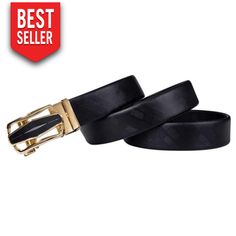 Features Slightly textured belts with eye-catching buckles Gives your wardrobe an upscale look Uniquely styled belts that stand out from the norm Made with your convenience in mind Comes in a cool box, ready to gift Occasion: Perfect for Daily Dress, Business, Office, Meeting, Birthday, Wedding, Engagement, Ball Party and More Occasion. Specifications One belt + One buckle + Gift box High-quality, wear-resistant material Durable, robust, and long-lasting Flexible & Damage resistant Trendy Black Belt Buckles For Formal Wear, Elegant Black Leather Belts And Suspenders, Trendy Black Belt With Metal Pin Buckle, Trendy Black Formal Belt Buckles, Trendy Black Belt Buckle For Formal Wear, Trendy Black Formal Belt Buckle, Formal Black Belt With Metal Pin Buckle, Black Metal Pin Buckle Belt, Classic Black Belt With Metal Pin Buckle