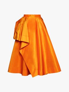 Skirt from Alexander McQueenComposition: ->polyester, 100% | Alexander McQueen Women's Skirt in Orange | SS23