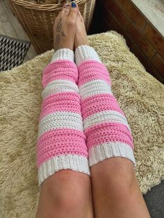 With crochet clothes coming back into fashion, these crochet leg warmers are a must have. Super easy to make, and can be made large, medium or small. Make in any colour you want and how ever long you want. You will need: 4mm and 4.5mm crochet hooks DK yarn in various colours Darning needle and scissor Skill level - easy All patterns are written using US terminology. To access your digital E-book once purchased:- 1- Go to Your Account  2- Select purchases and reviews 3- Find the order 4- Click or Leg Warmers Free Crochet Pattern, Free Leg Warmer Crochet Patterns, Crochet Pattern Leg Warmers, Legwarmers Crochet, Crochet Leggings, Leg Warmers Crochet Pattern, Funky Clothes, Festival Clothes, Crochet Leg Warmers