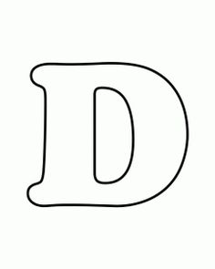 the letter d is for person coloring page