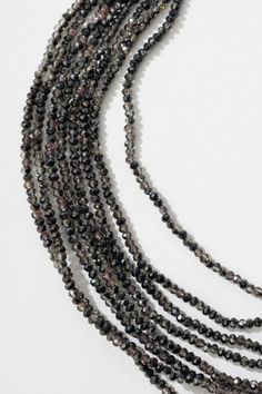 You'll reach for the Multi Strand Beaded Crystal Necklace again and again. Crafted with shimmering glass beads, this glitzy crystal necklace adds sparkle to all your favorite looks. The magnetic clasp allows for easy on and off. Material: Glass Beads Size: 18" Long Magnetic Clasp Beaded Crystal Necklace, Again And Again, Trendy Accessories, Magnetic Clasp, Multi Strand, Silver Necklaces, Crystal Necklace, Crystal Beads, Glass Beads