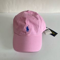 -Brand New With Tags -100% Cotton, Eyelet Vents, Adjustable Strap, Logo Embroidered - Color: Pink. One Size Ralf Loren, Ralph Lauren Hat, Ralph Lauren Cap, Polo Cap, Ralph Lauren Hats, Polo Hat, Santa List, Pink Baseball Cap, Gentleman Aesthetic