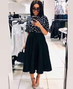 Modest Wear Church Outfit Black Women, Sunday Church Outfits, Soft Feminine Outfits, Outfit Black Women, Church Attire, Church Outfit, Classy Work Outfits, Modest Wear, Outfit Black