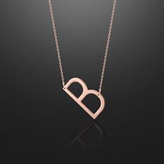 Personalize your own necklace with your initial, or surprise them with a customized gift.