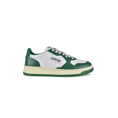 Autry Low-Top Sneakers In White And Dark Green Leather.
Logo Patch On Outer Side.
Green Leather Counter With Embossed Logo.
Tongue With Logo Patch.
Yellowed-Effect Rubber Sole. 
Lace-Up Closure. 
Perforated Round Toe.
100% Leather. Size Type: Fr Sku: Mo-Aulm Wb03 Wht Welcome To The Official Luosophy Poshmark Closet! Luosophy Is A Luxury Brand Reselling Company Founded In San Diego, Ca From 2016. All Our Products Are Imported From Italy And Sold In The Usa. We Do Our Best To Provide High Fashion, Autry Sneakers, Low Sneakers, Hummel Sneaker, Sneakers Online, Looks Vintage, Dolce & Gabbana, Green Leather, White Sneakers, Max Mara