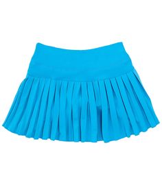 From GB Girls&#x2C; this skirt features:SolidMid-risePull-on stylingMini lengthBuilt-in shortsPleated detailingRounded hemlineAthleisure silhouettepolyester/spandexMachine wash/tumble dryImported. Christmas Lists, Dream Wishlist, Fancy Skirts, Lululemon Outfits, Pleated Tennis Skirt, Dream School, 2024 Christmas, Pinterest Ideas, Classic Wardrobe Staples