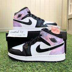 Nike Air Jordan 1 Mid Gs Black White Shoes Brand New Factory Laced Original Box 4 Youth | Women’s 5.5 4.5 Youth | Women’s 6 5 Youth | Women’s 6.5 5.5 Youth | Women’s 7 6 Youth | Women's 7.5 6.5 Youth | Women's 8 7 Youth | Women’s 8.5 Select Women's Size When Check Out! 100% Authentic Ships Within 24 Hours Final Sale. #Streetwear #Nike #Aj1 Jordan Tennis Shoes, Nike Aj1, Latest Jordans, Casual Shoes Women Sneakers, Air Jordan 1 Mid Gs, Nike Shoes Women Fashion, Black White Shoes, Preppy Shoes, Pretty Shoes Sneakers