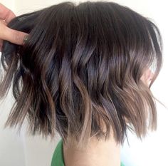 Beckham Hair, Balayage Short Hair, Balayage Short, Short Hair Balayage, Ombre Balayage, Color Ideas, Dark Hair, Balayage, Short Hair