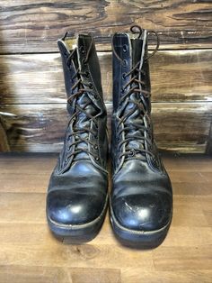 Vintage Ro Search Combat Military Boots 9.5 | eBay