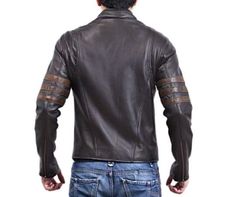 Wolverine Leather Jacket, Wolverine Jacket, Origins Wolverine, Plus Size Leather Jacket, Brown Leather Jacket Men, Leather Jackets For Men, Long Leather Coat, Leather Jacket With Hood, Men's Leather Jacket