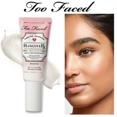 Brand New In The Box, Never Sampled/Swatched, Hangover Rx Replenishing Face Primer From Too Faced Moisture-Rich Primer, An Instant Cure, It Hydrates, Smooths & Brightens Skin For A Dewy, Healthy Looking Finish *| Also Have The 3-In-1 Replenishing Primer & Setting Spray As Shown In Pic Listed Separately See Description From Website In Last Pic I Have Lots Of Other Too Faced Items Listed Separately And Lots Of Other Brands Of Makeup And Skincare Too, All New! Too Faced Hangover Primer, Poreless Skin, Makeup And Skincare, Eyeshadow Primer, Too Faced Makeup, Makeup Primer, Face Primer, Setting Spray, Coconut Water