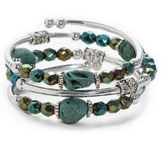 Nwt. Easy To Wear Wrap Bracelet. Natural Rough Druzy Beads, Electroplated In Green, And Accented By Faceted Green Iris Glass Beads. Reminiscent Of That Beautiful Garden Critter That Is So Elusive. Strung On Embraceling Bracelet Memory Wire. Green Bohemian Metal Beaded Bracelets, Green Bohemian Metal Beaded Bracelet, Green Beaded Metal Bangle Bracelets, Memory Wire Jewelry, Memory Wire Wrap Bracelets, Dragonfly Bracelet, Beaded Memory Wire Bracelets, Druzy Bracelet, Beaded Memory Wire