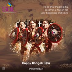 Hope this Bhogali Bihu becomes a reason for your happiness and smile - Happy Bhogali Bihu #Soltiles #Wishes #Happy #Bihu #Festival #Greetings Makar Sankranti Image, Good Morning Happy Monday, Bamboo Decor, English Dictionary, Country Song