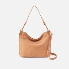 Pier Shoulder Bag in Pebbled Leather - Sandstorm Kids Sunglasses, Hobo Handbags, Pebbled Leather, Belt Bag, Wallet Case, Tan Leather, Suede Leather, Purses Crossbody, Girls Shoes