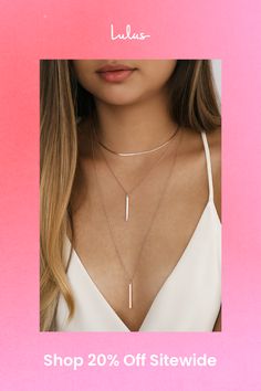 Give them a show in the Lulus Sleek Peek Rose Gold Layered Choker Necklace! Layers of snake chain and dainty rose gold chain with bar pendants make up this eye-catching necklace that provides a flirty touch to every plunging neckline. Lobster clasp closure. Shortest necklace measures 13. 75" long with a 3. 25" extender chain. Longest necklace measures 23" long. Man Made Materials. Imported. Lulus | Sleek Peek Rose Gold Layered Choker Necklace. Chic Rose Gold Clavicle Chain Necklace, Trendy Rose Gold Choker Chain Necklace, Trendy Rose Gold Chain Choker Necklace, Trendy Rose Gold Necklace With Adjustable Chain, Dainty Rose Gold Chain Necklace For Party, Minimalist Rose Gold Snake Chain Necklace, Rose Gold Charm Necklace With Delicate Chain For Party, Delicate Rose Gold Charm Necklace For Parties, Trendy Rose Gold Delicate Chain Necklace