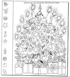 a christmas tree with presents on it and the words happy new year written in black ink